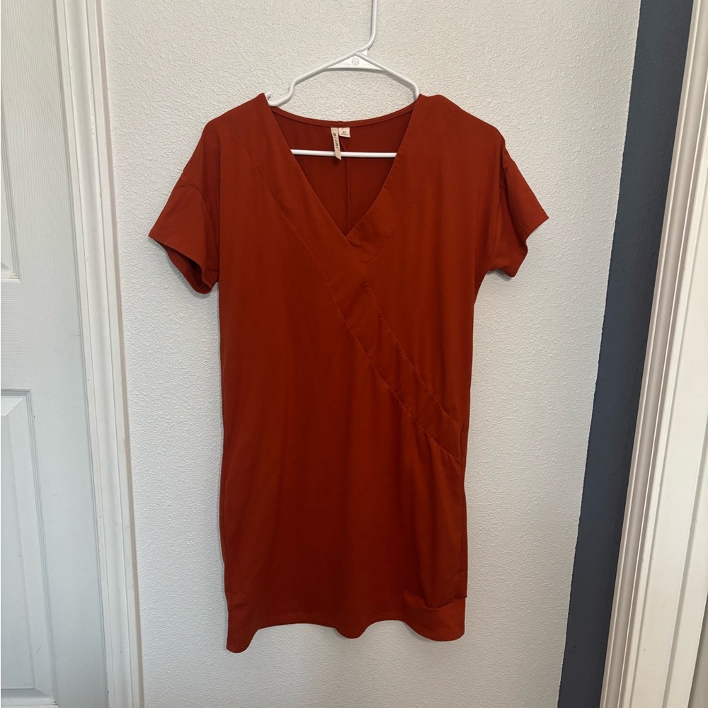 Miami Rust Short Sleeve Top